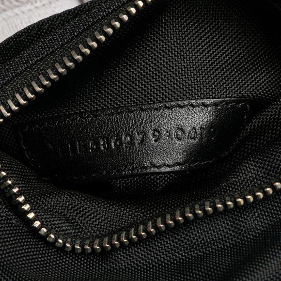 Pre-Loved Saint Laurent Orion Radio Print Nylon Bifold Wallet - Picture 7 of 12